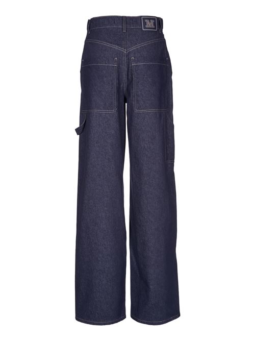 Pantalone workwear in denim MAX MARA | 2411131161600001